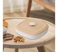 Scatola per snack divisa con vassoio per antipasti portatile con coperchio