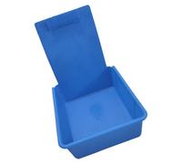 Scatola per stampi professionali per denti con clip, Blue | Custodia per stampi professionali per dentisti con clip per organizzare protesi e modelli in clinica
