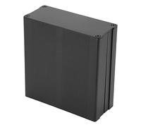 Scatola per strumenti per circuiti stampati, custodie in alluminio nero opaco Scatola per progetti elettronici per prodotti elettronici che dissipano il calore