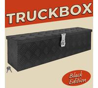 Scatola per Strumento Nero Cassetta degli attrezzi Alluminio D035 trucky