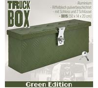 Scatola per Strumento Verde Cassetta degli attrezzi Alluminio D015 trucky