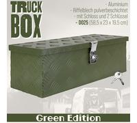 Scatola per Strumento Verde Cassetta degli attrezzi Alluminio D025 trucky