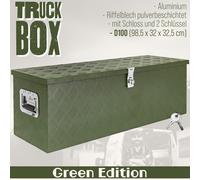 Scatola per Strumento Verde Cassetta degli attrezzi Alluminio D100 trucky