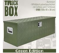 Scatola per Strumento Verde Cassetta degli attrezzi Alluminio D160 trucky