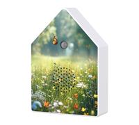 Scatola per suoni di canti di uccelli | Dispositivo musicale a rumore bianco con timer - Scatola per cinguettio naturale con sensore di movimento - per casa giardino bagno yoga spa sala da tè M