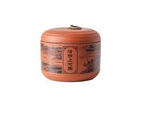 Scatola per tè Contenitore per tè sfuso, barattolo con coperchio, barattolo di ceramica, barattolo sigillato, set da tè cinese retrò, barattolo singolo, barattolo per risveglio del tè lattina per tè