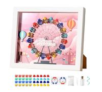 Scatola per tesori dei denti, trasparente, per conservare i ricordi del primo dente, ideale per decorare e decorare le pareti, per conservare i bambini