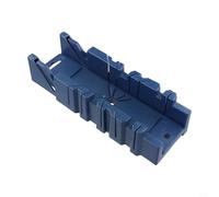 Scatola per troncatrice a 45° e 90° per la lavorazione del legno per taglio angolare di precisione, in plastica ABS, per sega a mano, utensile da taglio del legno per armadietti, telai, (piccola)