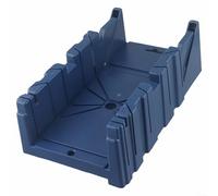 Scatola per troncatrice in plastica per la lavorazione del legno, con tagli ad angolo di 45 ° e 90 ° per battiscopa e cornice fai da te per sega, strumento per la creazione di modelli architettonici