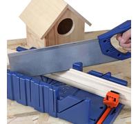 Scatola per troncatrice per falegnameria per tagli a 45/90 gradi, per tutte le esigenze di artigianato (media)