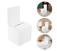 Scatola per votazione in cartone da 4 pezzi, scatola quadrata per giochi di