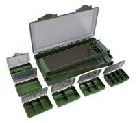 Scatola Pesca Carpfishing Porta Ami Surfcasting Feeder Cassetta Valigetta Scatolina Plastica