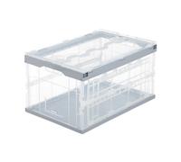 Scatola pieghevole con coperchio Contenitore impilabile Box organizer 60 L