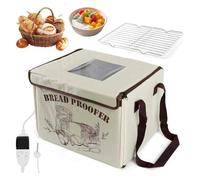 Scatola Pieghevole For La Lievitazione Del Pane, Scatola For La Lievitazione Del Lievito Madre, Con Sonda Di Temperatura, Intervallo Controllo Temperatura: 50-113 ℉, Timer Da 48 Ore