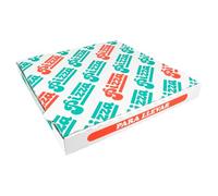 Scatola Pizza Microcanale Bianche 32X32X3,5 Cm Bianco Cartone - 100 Unità