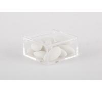 SCATOLA PLEXIGLASS CM 6X6X3 200 PZ 150 100 50 SCATOLE BOMBONIERE MATRIMONIO
