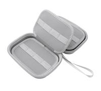 Scatola Porta Ance per Clarinetto Sassofono, Custodia Impermeabile per Ance con Tasca in Rete, Borsa per Accessori per Strumenti Compatta e Portatile, capacità 20 Pezzi (GREY)