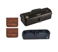 Scatola Porta Attrezzi In Ferro Accessori Da Campeggio In Metallo Adatti Per Campeggio Essenziali Con Divisori Rivestiti In Feltro Uso Esterno Domestico Organizzatori Ingranaggi Esterni