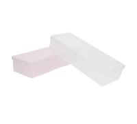 Scatola Porta Attrezzi Manicure 4 Pezzi in ABS Resistente e Compatta | Uso Personale e Professionale, Portautensili per Unghie, Organizzatore Pratico per Accessori Nail Art