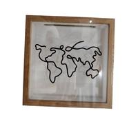 Scatola porta biglietti con cornice per espositore per biglietti per