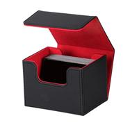 Scatola porta carte da gioco - 4,09 × 3,26 × 3,07 pollici Porta carte da gioco | La custodia per il trasporto del mazzo può contenere oltre 120 | Protezione antiurto | Grande organizer magnetico port