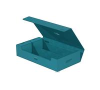 SCATOLA PORTA CARTE DA GIOCO ULTIMATE GUARD Omnihive 1000+ XenoSkin Petrol