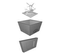 Scatola Porta Carte per Pokemon Rayquaza Coperchio Figura Ultra Pro Set