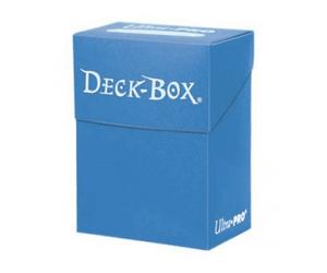 SCATOLA PORTA CARTE ULTRA PRO UP Deck-Box Blu Chiaro