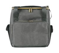 Scatola porta dischi, custodia per dischi in vinile, organizer per dischi, borsa da viaggio per dischi in vinile, borsa a tracolla portatile per dischi, adatta per viaggi e collezionismo, contiene cir