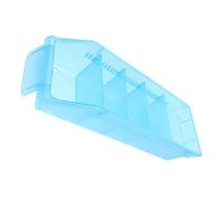 Scatola Porta Farmaci Blu Divisori Regolabili e Scomparti Multipli | Plastico Robusto, Accesso Rapido AI Blister, per Armadietto Medico e Cliniche, Uso Ordinato