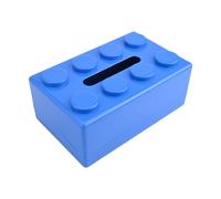 Scatola porta fazzoletti da parete design blocco da costruzione creativo scrivan