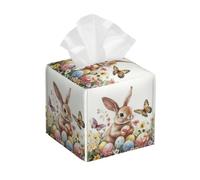 Scatola Porta Fazzoletti, Funny Bunny Easter Easter Eggs Rabbits Spring Moderne Scatola Per Fazzoletti Decorativa Dispenser Fazzolettis Per Bagno Haus Sala Da Pranzo