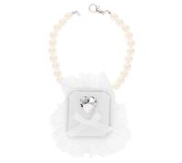 Scatola Porta Fedi Matrimonio Collare Per Cani Perle PROPOSA Ad Anello