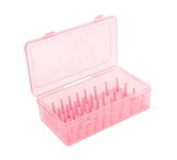 Scatola Porta Fili Ricamo Organizzatore Filo Cucito con Coperchio Trasparente