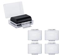 Scatola porta fotocamera e custodia per Canon LP-E17LP-E10LP-E6LP-E6N, Nikon EN-EL15a EN-EL14, Fujifilm NP-W126