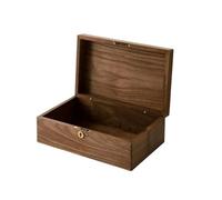 Scatola Porta Gioie Portagioielli Scatola In Legno Massello Creativo Per La Casa Noce Articoli Da Scrivania Vintage Cosmetici(20 * 13 * 6cm) Portagioie Da Viaggio(Type-B)