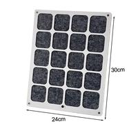 Scatola porta medaglie e badge acrilico adatta per uso casa ufficio o esposizion