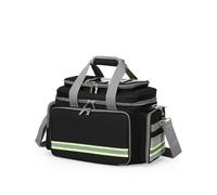 Scatola Porta Medicinali Impermeabile In Tessuto Oxford,Borsa Porta Medicinali For La Prevenzione Di Epidemie Di Emergenza For Consulti Medici,Organizer For Pillole Da Campeggio(Black)