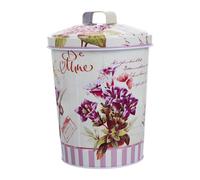 Scatola Porta Merenda Latta Barattoli Di Caramelle Con Coperchio