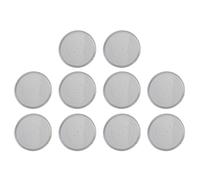 Scatola porta monete plastica trasparente 10 capsule con guarnizione anello inte