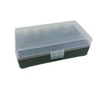 Scatola porta munizioni 50 colpi calibro 9 mm in plastica