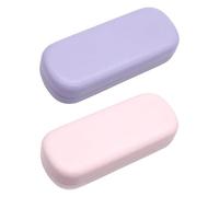 Scatola Porta Occhiali Da 2 Pezzi, Custodia Per Occhiali Semplice E Alla Moda, Custodia Per Occhiali Portatile, Accessori Per Occhiali, Custodia Rigida Per Occhiali