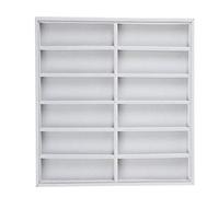 Scatola Porta Occhiali Espositore, Portaocchiali Porta Occhiali per Cassetto Anche Come Gioie o Cosmetici 12 Orologi Custodia Sole Supporto Vassoio Portatile Cassetto Organizzatore Vassoi Bracciale