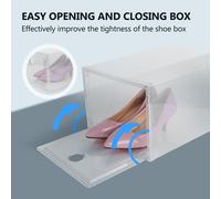 Scatola Porta Oggetti Plastica Scatole Per Scarpe Portaoggetti Sneaker Case