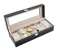 Scatola Porta Orologi Scatola per Orologi Con 3 6 10 12 Scomparti Organizer