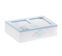 Scatola Porta Ricordi In Legno Baby Bird E Ellie - Ragazzo