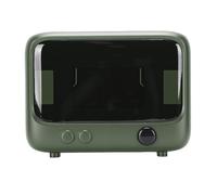 Scatola porta router Wi-Fi, ripiano decorativo a parete per modem con di gestione dei cavi e fori di ventilazione. (Verde)