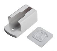 Scatola porta telecomandi da parete in ABS bianco, organizer per condizionatori d'aria e telecomandi TV, soluzione salvaspazio 10 x 6,5 x 4 cm, per soggiorno (piccolo)