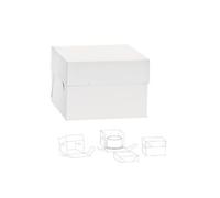 Scatola Porta Torta cubo Rigida per torte a piani - 41xh40cm