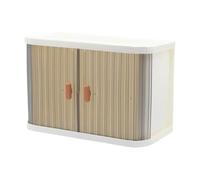 Scatola Portaabiti per Bambole - Scatola Espositiva per Accessori di Bambole - Armadio Per Costumi Di Peluche Per Toeletta Libreria Vetrina Scrivania Camera Bambini Stanza Giochi Casa Camera Letto